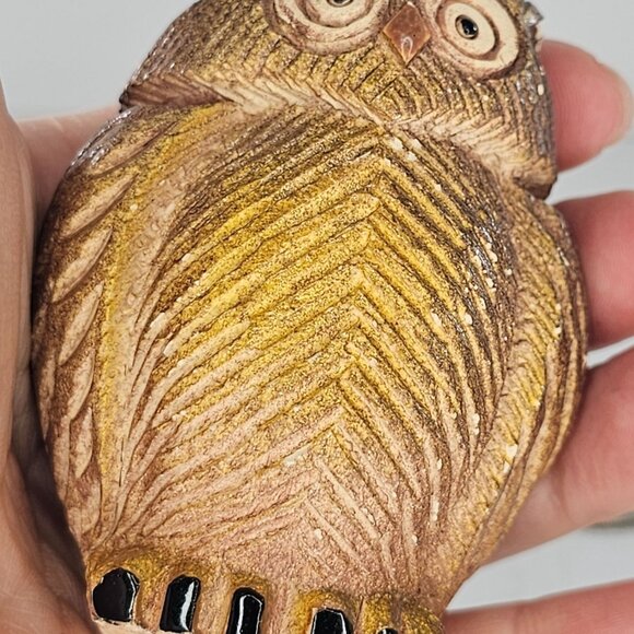 Artesania Rinconada Classics Small Owl #16 Retired Figurine 3" *CHIP - Picture 8 of 9